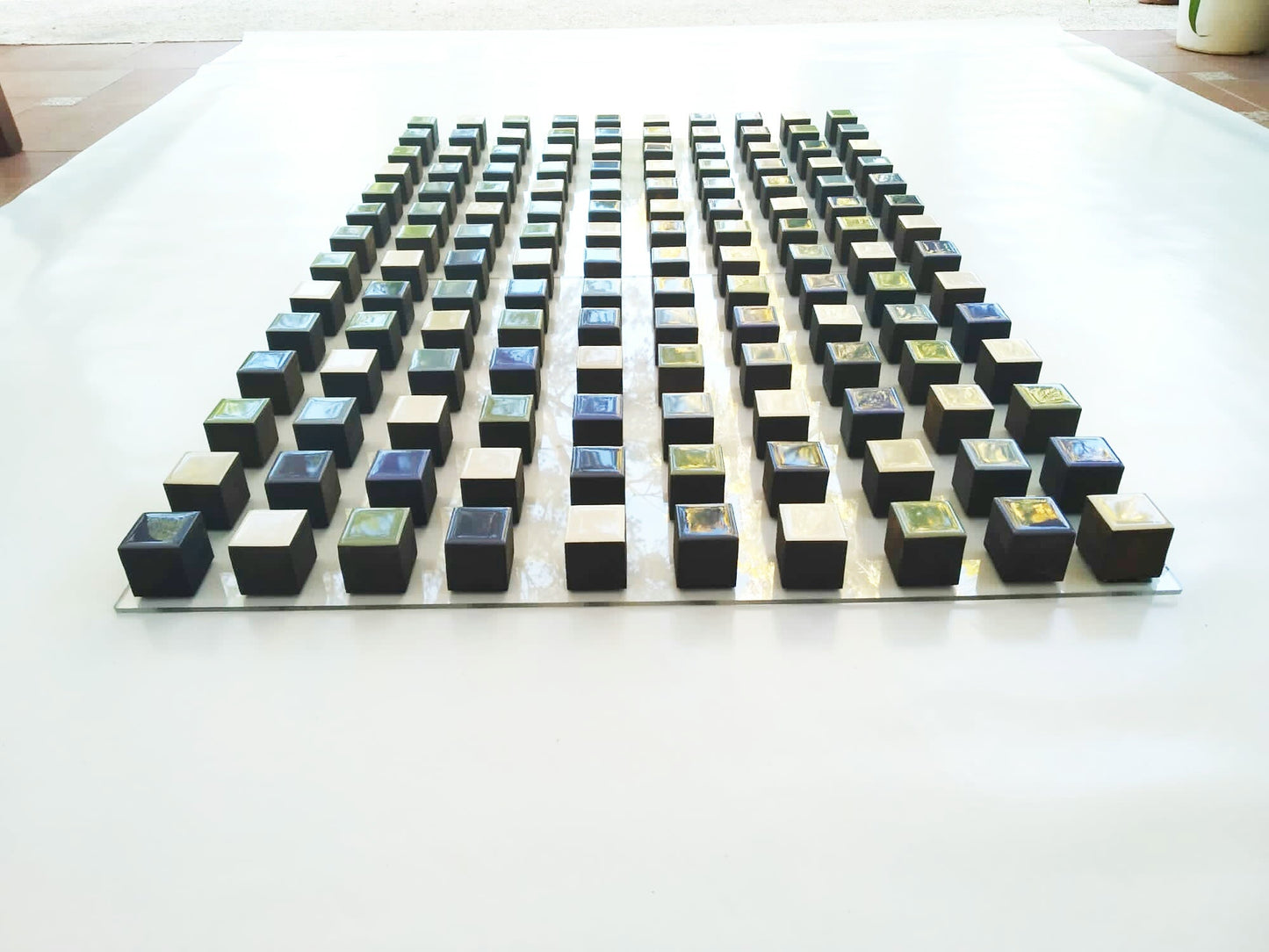 Custom wall art made of wood and resin finish.© Unique design for a modern home, office decor. Corporate 3d wall art, wall sculpture.