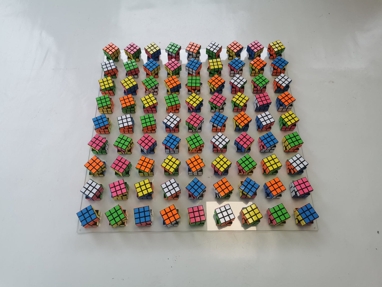 Unique Rubiks Cube wall art. Magic cube puzzle wall piece.Modern 3d sculpture. Retro vintage toy Rubik. This piece is INTERACTIVE©